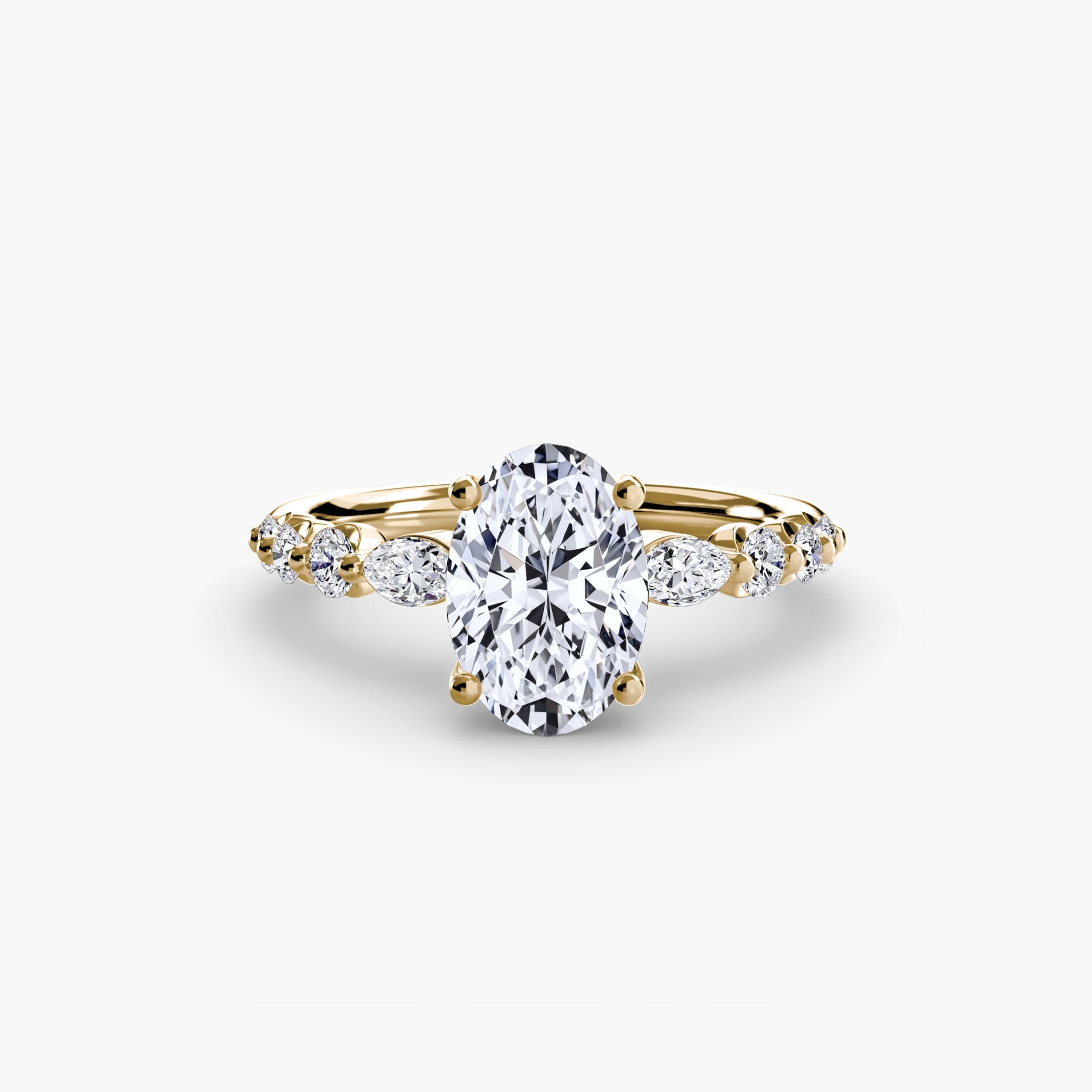 The Tiered Accent Ring - AYKA JEWELS