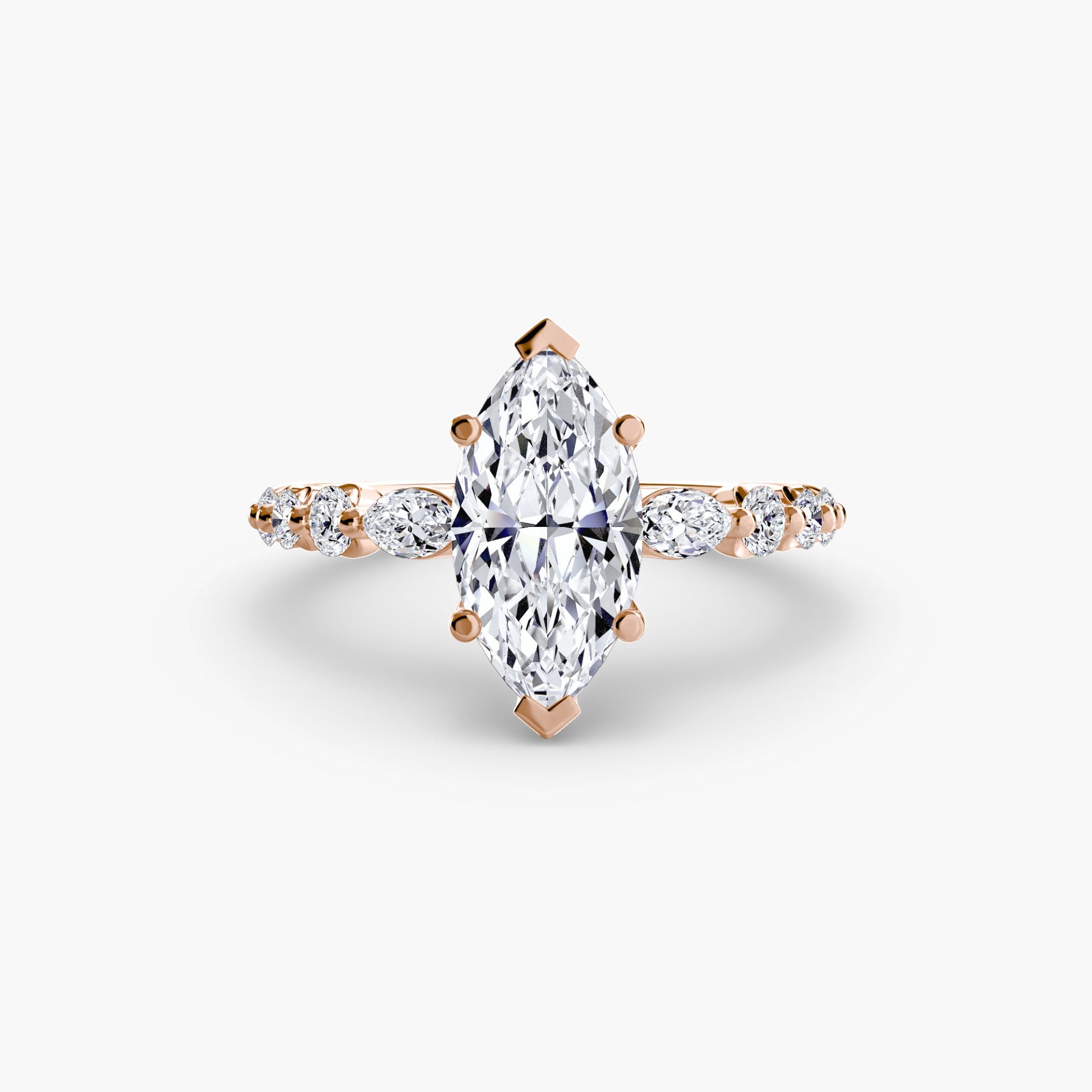 The Tiered Accent Ring - AYKA JEWELS