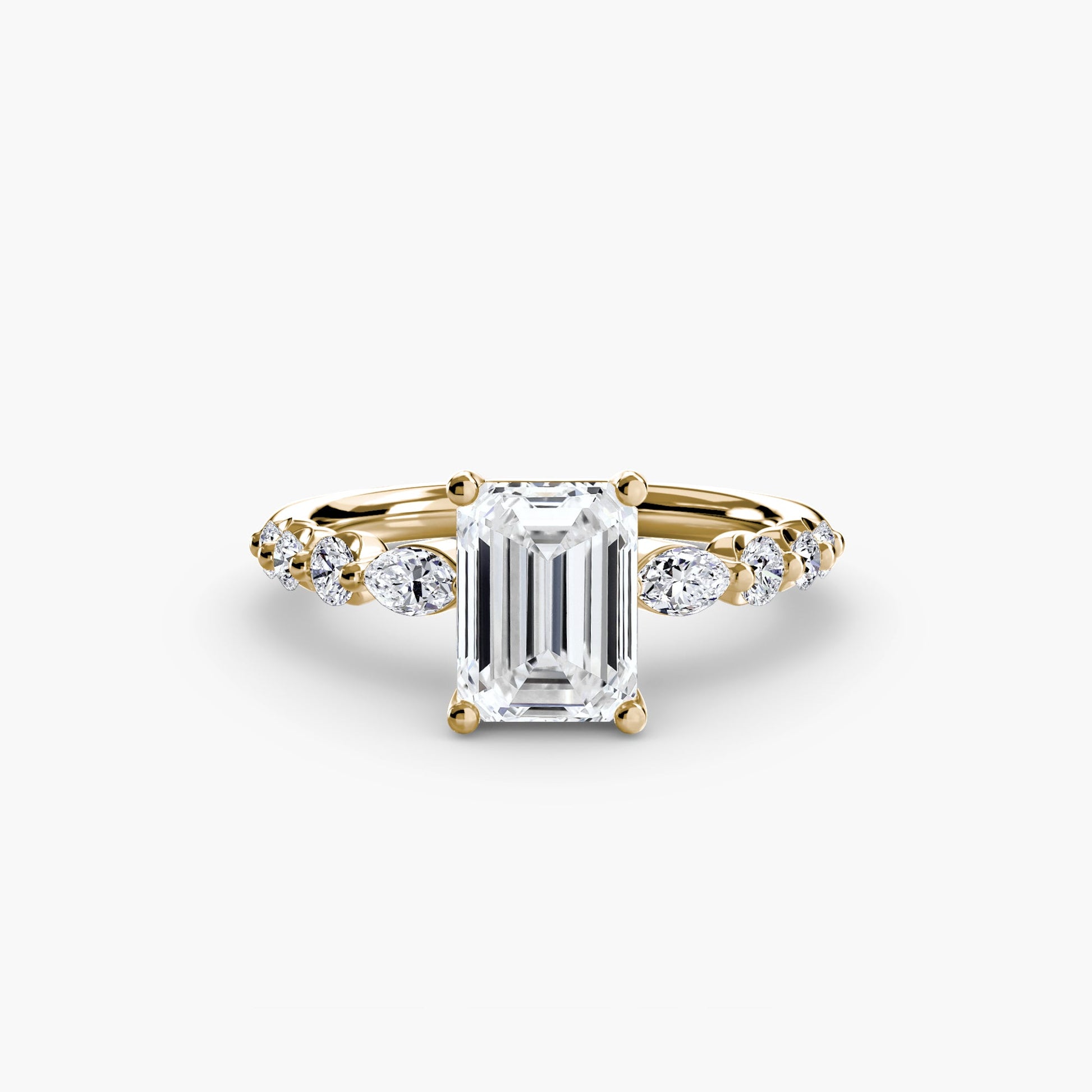 The Tiered Accent Ring - AYKA JEWELS