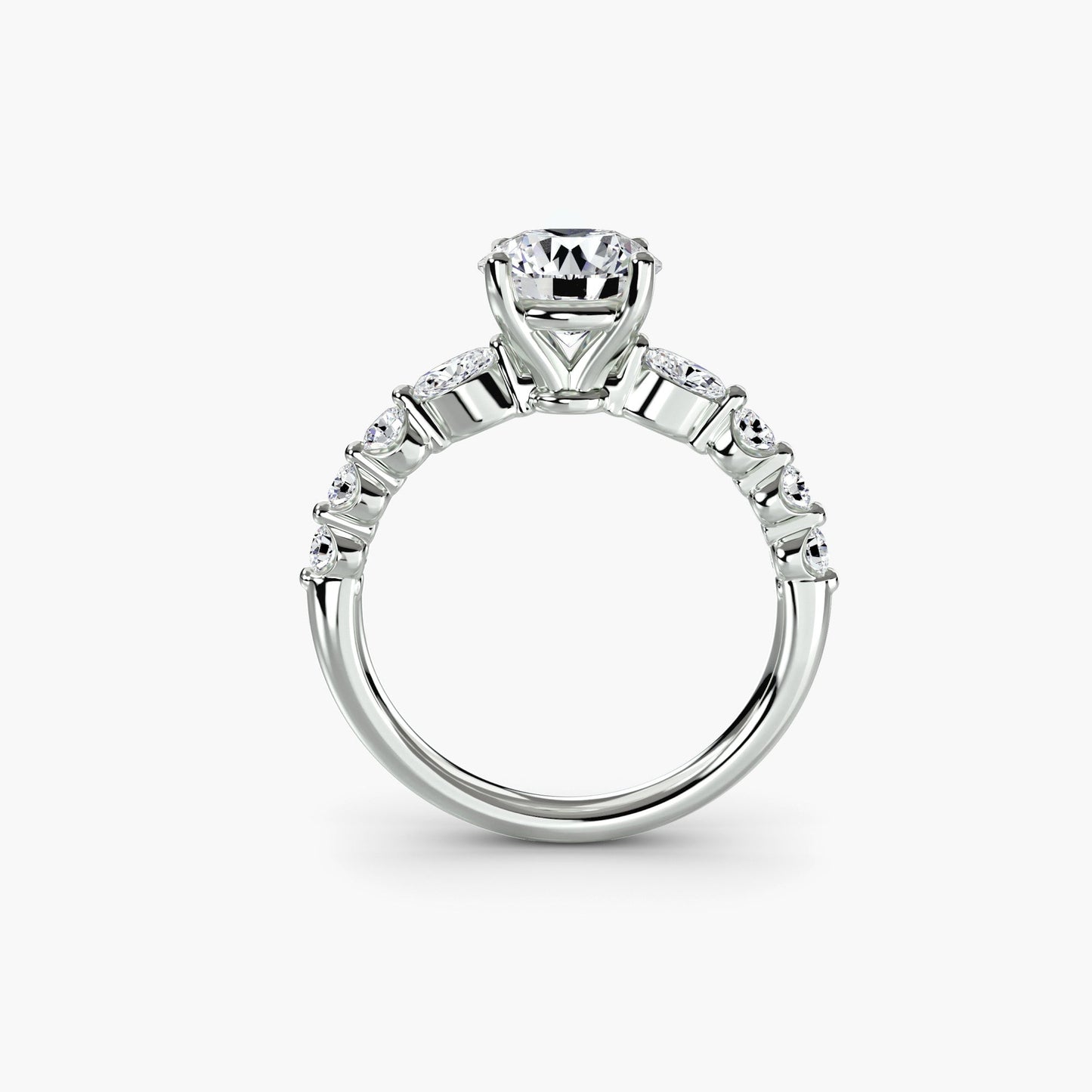 The Tiered Accent Ring - AYKA JEWELS