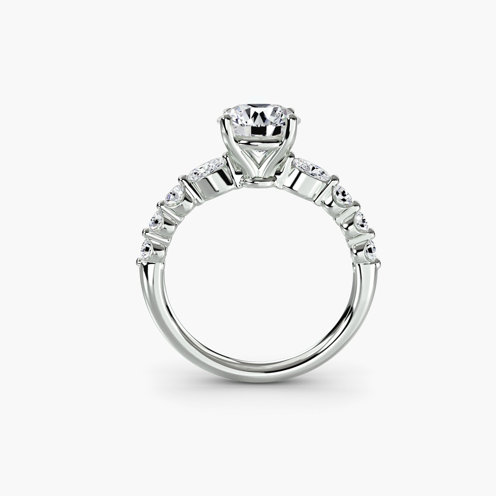 The Tiered Accent Ring - AYKA JEWELS