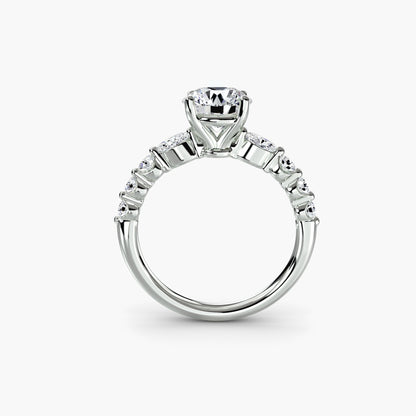 The Tiered Accent Ring - AYKA JEWELS