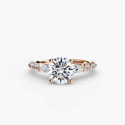 The Tiered Accent Ring - AYKA JEWELS