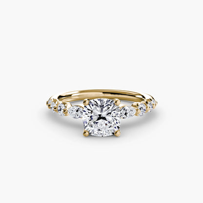 The Tiered Accent Ring - AYKA JEWELS