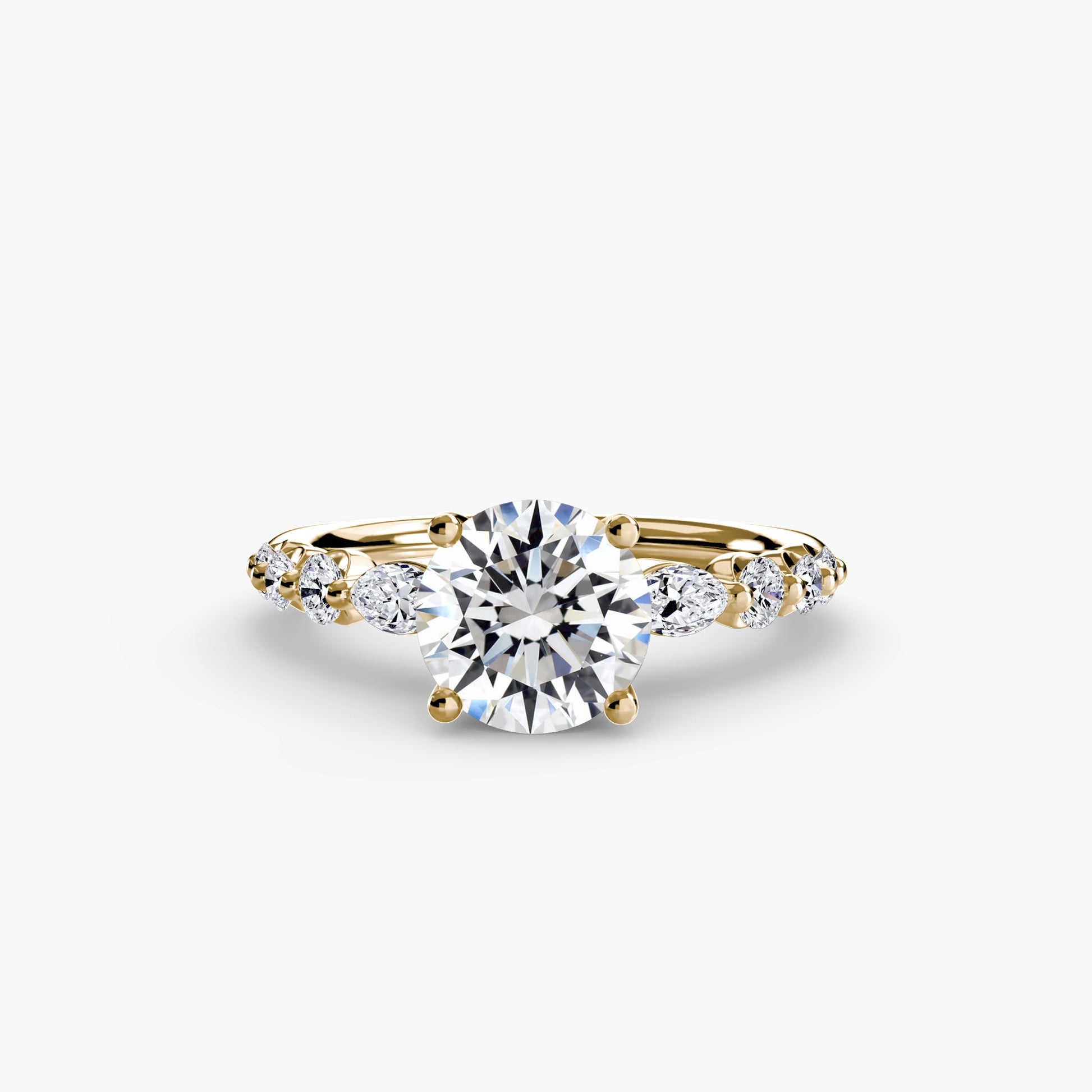The Tiered Accent Ring - AYKA JEWELS