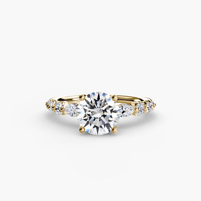 The Tiered Accent Ring - AYKA JEWELS