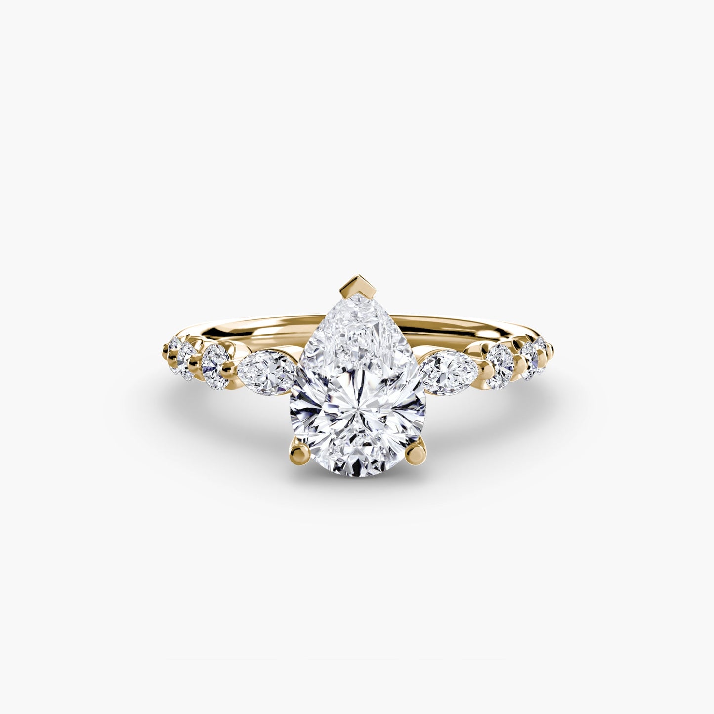 The Tiered Accent Ring - AYKA JEWELS