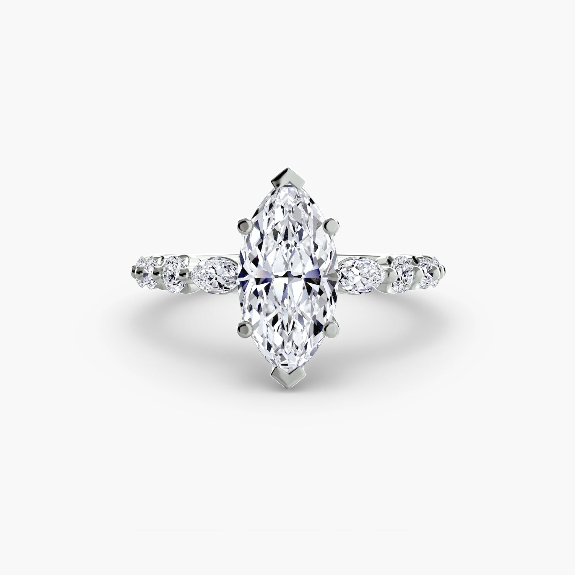 The Tiered Accent Ring - AYKA JEWELS