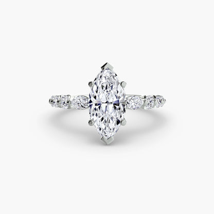The Tiered Accent Ring - AYKA JEWELS