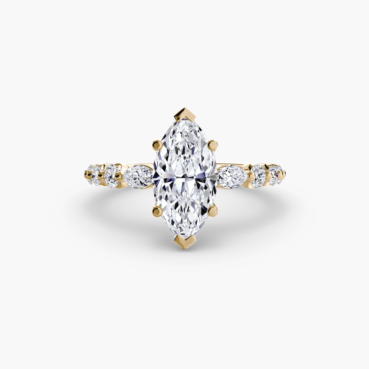 The Tiered Accent Ring - AYKA JEWELS