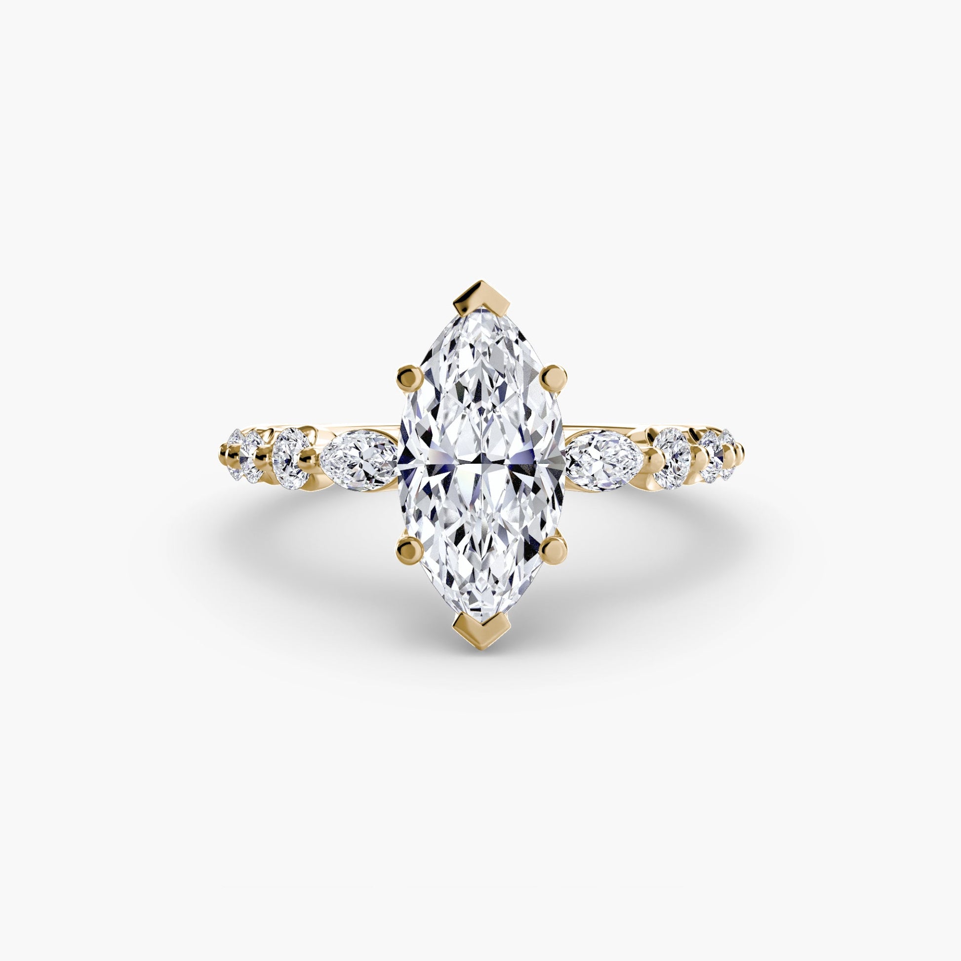 The Tiered Accent Ring - AYKA JEWELS