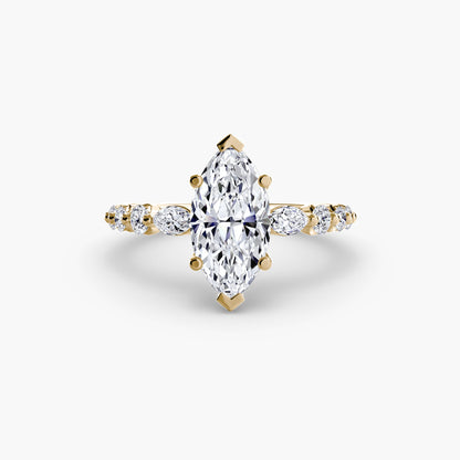 The Tiered Accent Ring - AYKA JEWELS