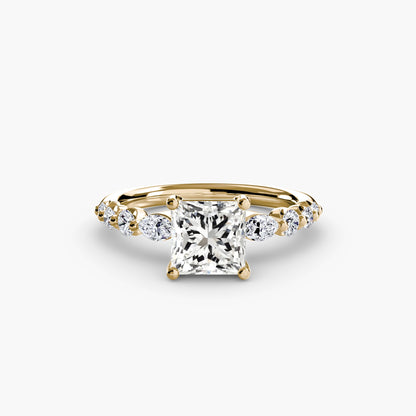 The Tiered Accent Ring - AYKA JEWELS