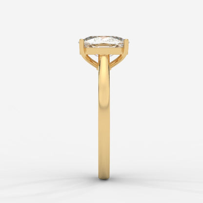 Vivienne Solitaire Ring - Cushion - AYKA JEWELS