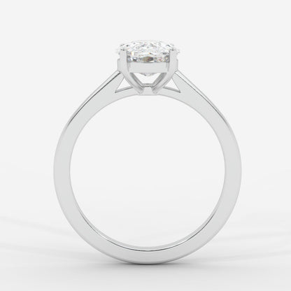 Vivienne Solitaire Ring - Cushion - AYKA JEWELS