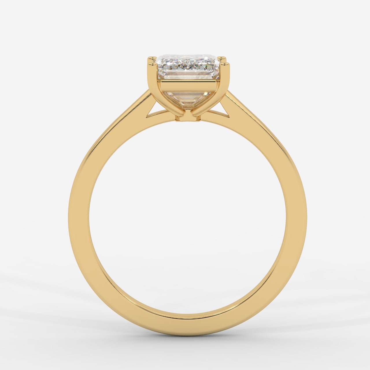 Vivienne Solitaire Ring - Emerald - AYKA JEWELS