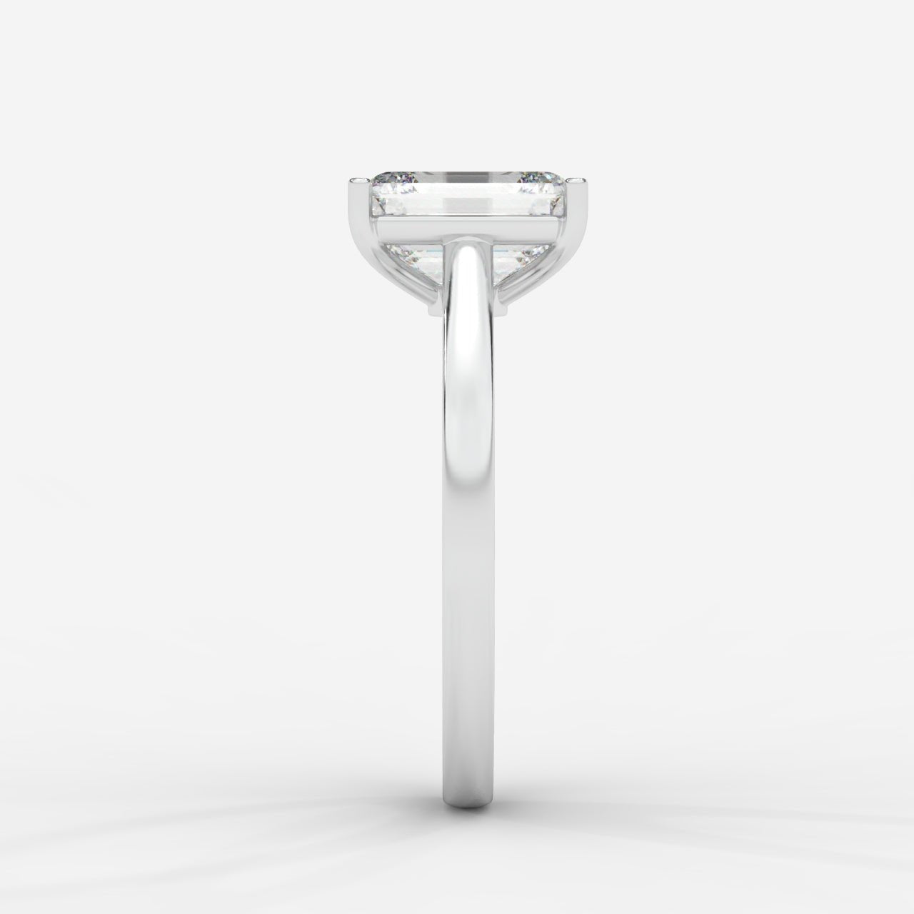 Vivienne Solitaire Ring - Emerald - AYKA JEWELS