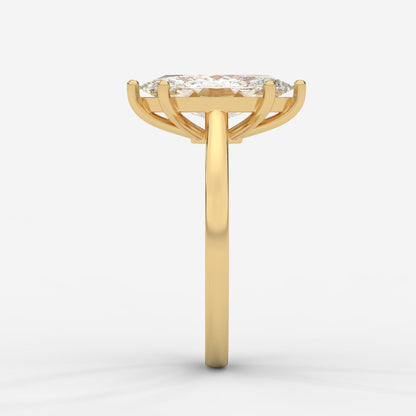 Vivienne Solitaire Ring - Marquise - AYKA JEWELS