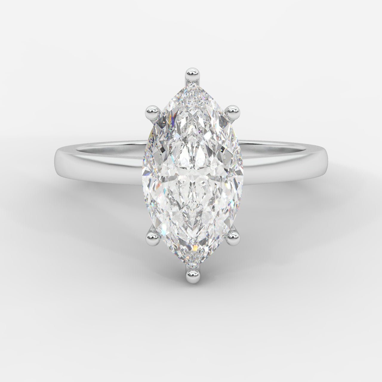Vivienne Solitaire Ring - Marquise - AYKA JEWELS