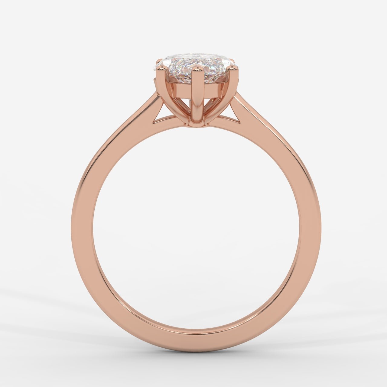Vivienne Solitaire Ring - Marquise - AYKA JEWELS