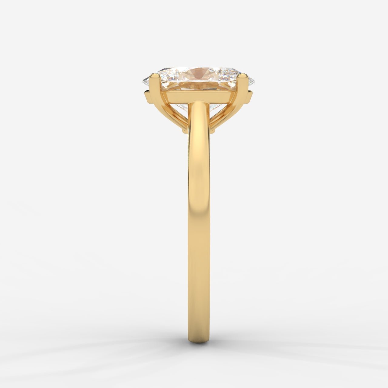 Vivienne Solitaire Ring - Oval - AYKA JEWELS