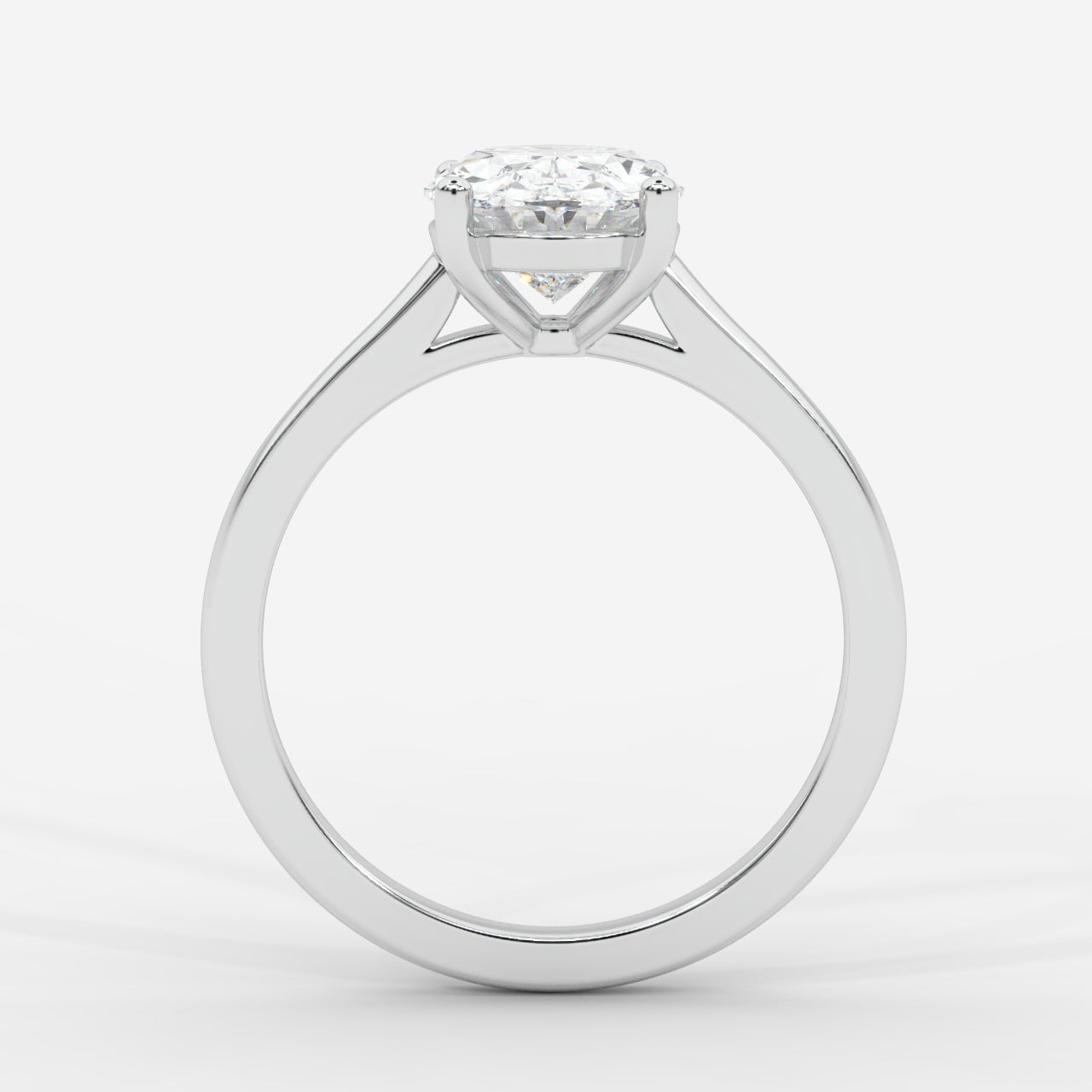 Vivienne Solitaire Ring - Oval - AYKA JEWELS