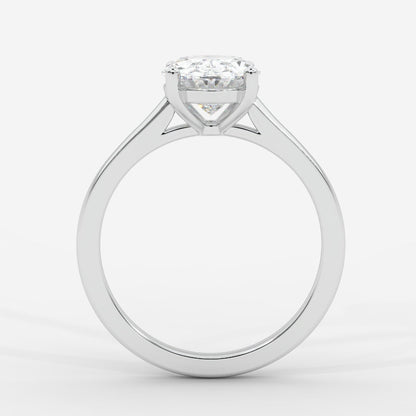 Vivienne Solitaire Ring - Oval - AYKA JEWELS
