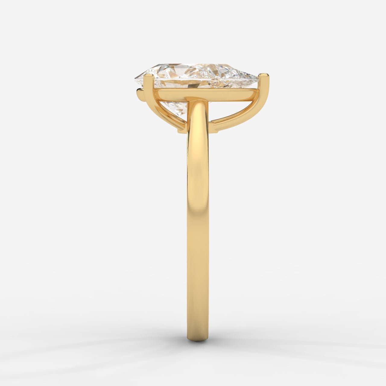 Vivienne Solitaire Ring - Pear - AYKA JEWELS