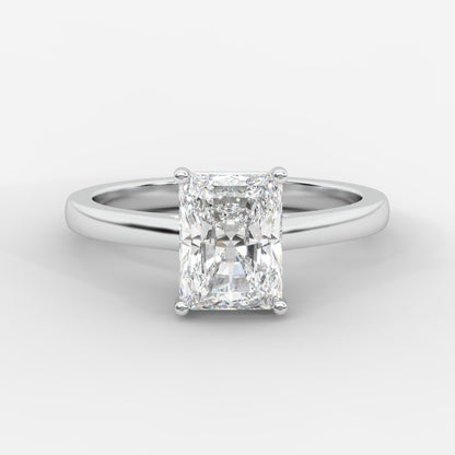 Vivienne Solitaire Ring - Radiant - AYKA JEWELS