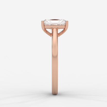Vivienne Solitaire Ring - Radiant - AYKA JEWELS