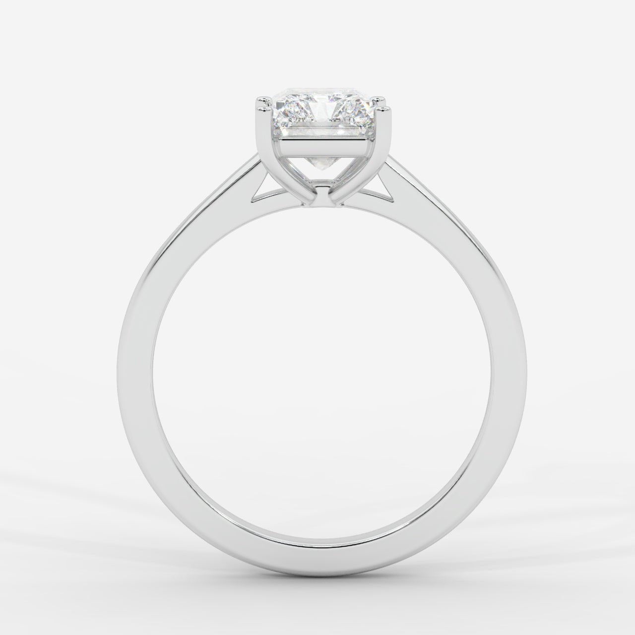 Vivienne Solitaire Ring - Radiant - AYKA JEWELS