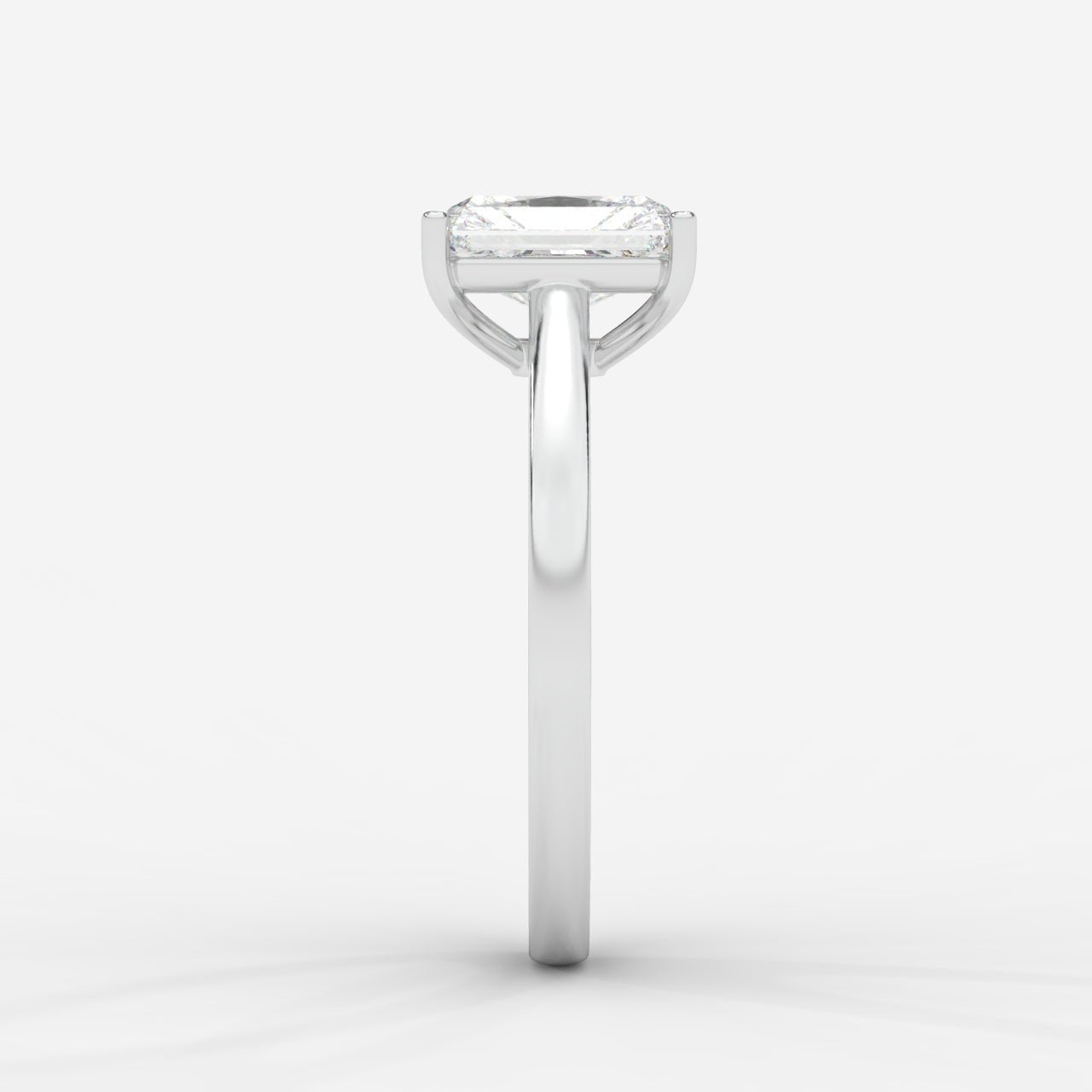 Vivienne Solitaire Ring - Radiant - AYKA JEWELS