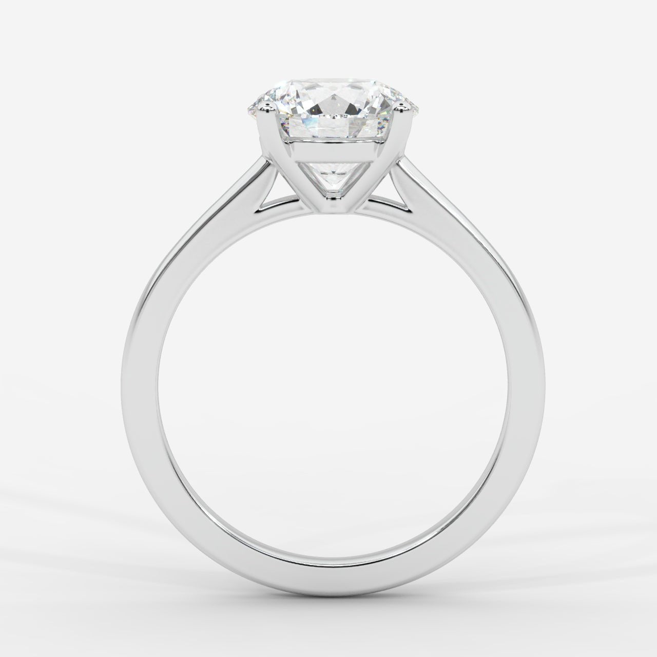 Vivienne Solitaire Ring - Round - AYKA JEWELS