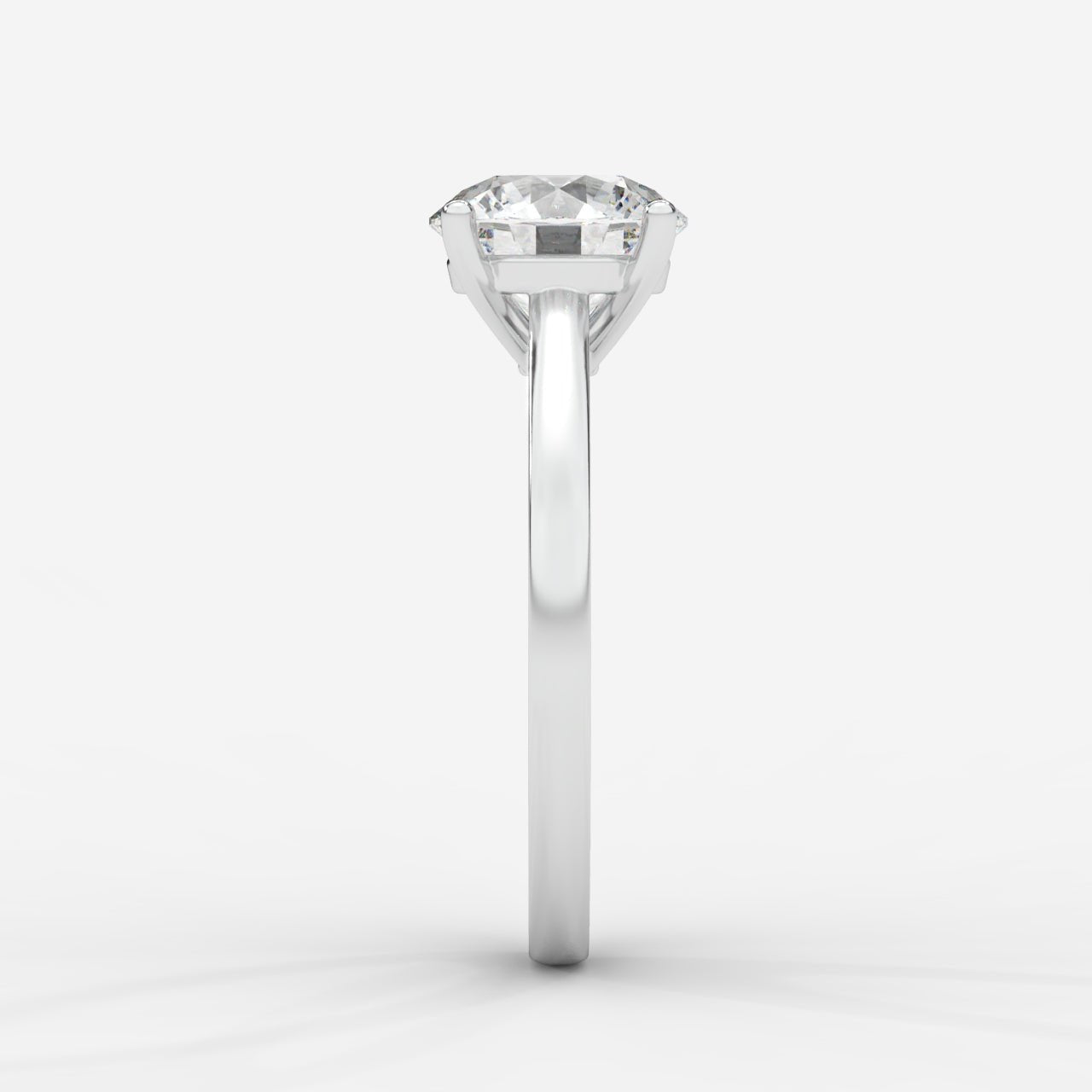 Vivienne Solitaire Ring - Round - AYKA JEWELS