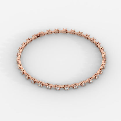 XO Tennis Bracelet - Round - AYKA JEWELS